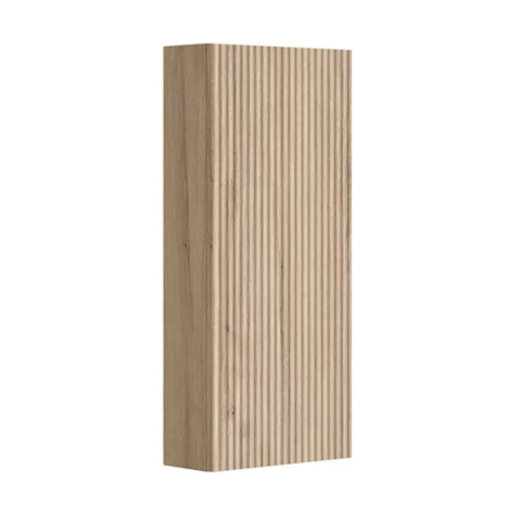 Dulap coloana mediu Gala Canaletto suspendat lemn bej mat 1 usa batanta 35 cm [1]