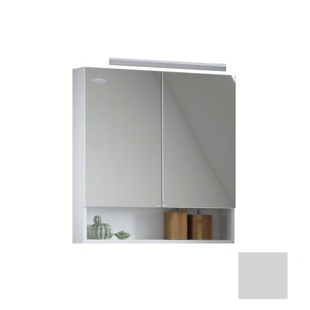 Oglinzi cu dulapior - Dulap cu oglinda, Kolpasan, Evelin, 65x14x70cm, gri