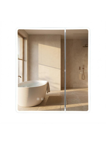 Dulap cu oglindă LED M1011-60 60x70 [1]