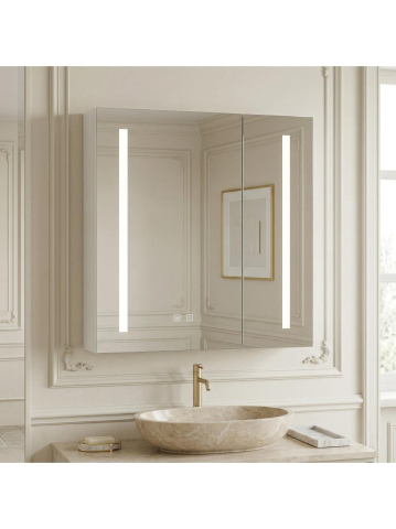 Dulap cu oglindă LED M1015-60 60x65 [6]