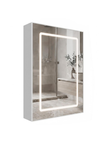 Dulap cu oglindă LED Rea Zenit 70x50cm [10]