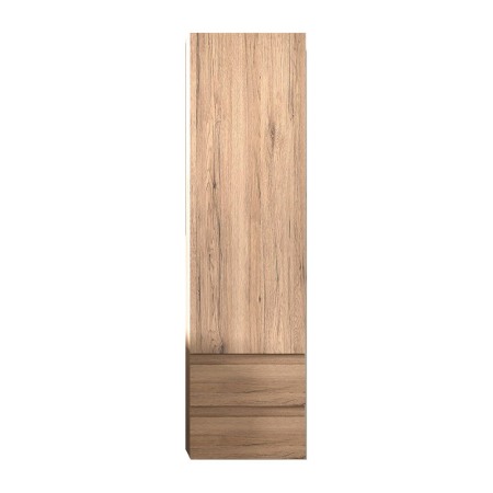 Dulapuri de baie - Dulap inalt cu 1 usa si 2 sertare, Kolpasan, Naomi, 149,5 cm, natural wood
