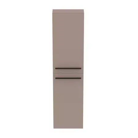 Dulap inalt suspendat Ideal Standard i.life S finisaj gri - bej 40 cm 2 usi [1]