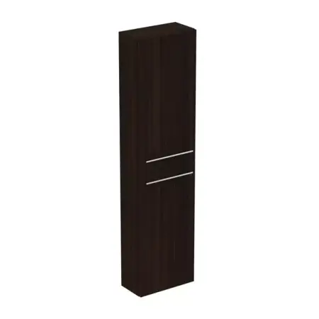 Dulap inalt suspendat Ideal Standard i.life S finisaj stejar cafeniu 40 cm 2 usi [3]