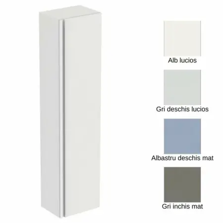 Dulap inalt suspendat Ideal Standard Tesi mdf gri 170x40 cm [3]