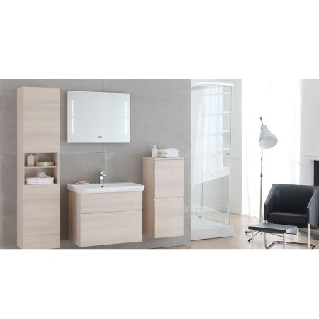 Dulap inalt suspendat, Kolpasan, Oxana, 175 cm, salcam deschis [4]