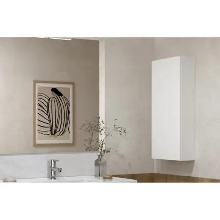 Dulap mediu suspendat Gala Daily alb 1 usa 35 cm [2]