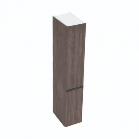 Mobilier Baie - Dulap stativ baie 30x47x189 cm Kolpa San Harmony, cu doua usi reversibile, stejar inchis