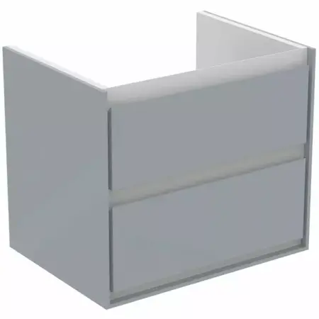 Dulap suspendat pentru lavoar gri deschis mat Ideal Standard Connect Air 60 cm [1]