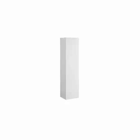 Dulapuri de baie - Dulap tip coloana suspendat alb Gala Klea deschidere push-open reversibil
