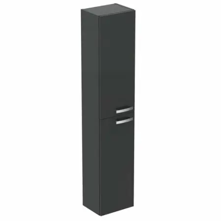 Dulap tip coloana suspendat gri lucios Ideal Standard Tempo 2 usi Softclose