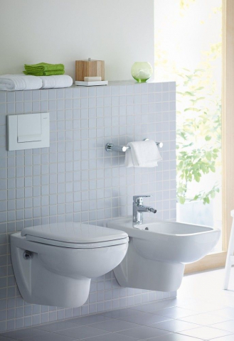 Duravit D-Code Bideu suspendat 35x54 cm [1]