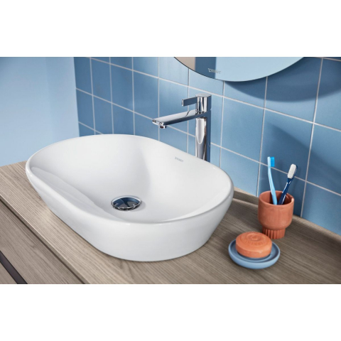 Duravit D-Neo lavoar 60x40 cm ovale de blat alb 2372600070 [17]