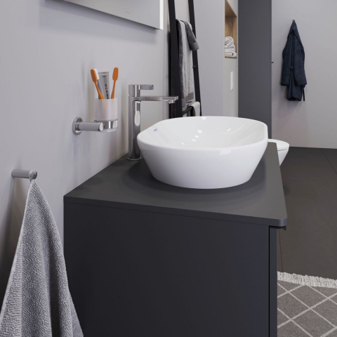 Duravit D-Neo lavoar 60x40 cm ovale de blat alb 2372600070 [15]
