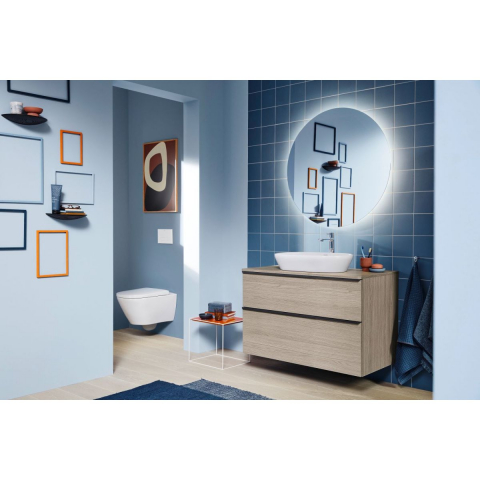 Duravit D-Neo lavoar 60x40 cm ovale de blat alb 2372600070 [3]