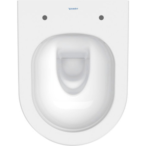 Duravit D-Neo vas wc cu capac soft-close agăţat fără margine alb 45880900A1 [4]
