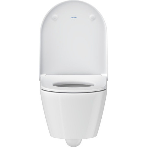 Duravit D-Neo vas wc cu capac soft-close agăţat fără margine alb 45880900A1 [5]