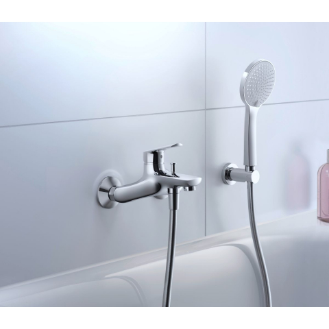 Duravit duș de mână crom-alb UV0652015010 [15]