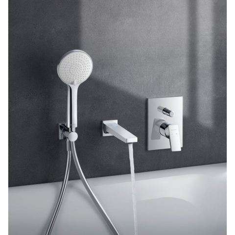 Duravit duș de mână crom-alb UV0652015010 [10]