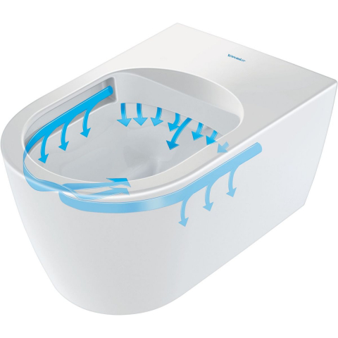 Duravit ME by Starck vas wc agăţat fără margine alb 2529090000 [3]