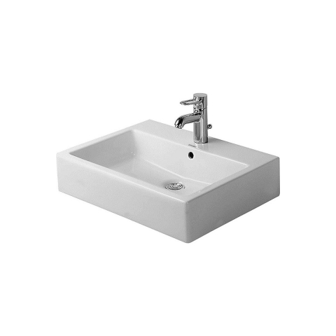 Lavoare - Duravit Vero lavoar 50x47 cm dreptunghiular de blat alb 0452500000