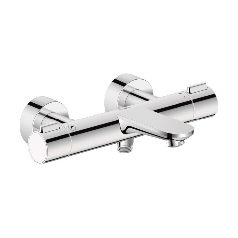 Baterii cada - Duravit Wave baterie cadă-duș perete cu termostat crom WA5220000010