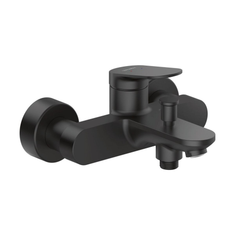 Baterii cada - Duravit Wave baterie cadă-duș perete negru WA5230000046