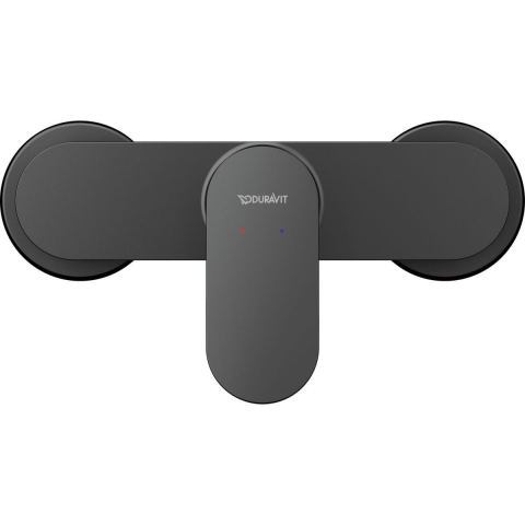 Duravit Wave baterie de duș perete negru WA4230000046 [4]
