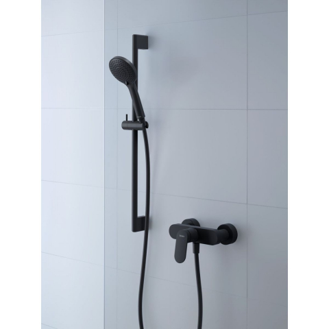 Duravit Wave baterie de duș perete negru WA4230000046 [3]