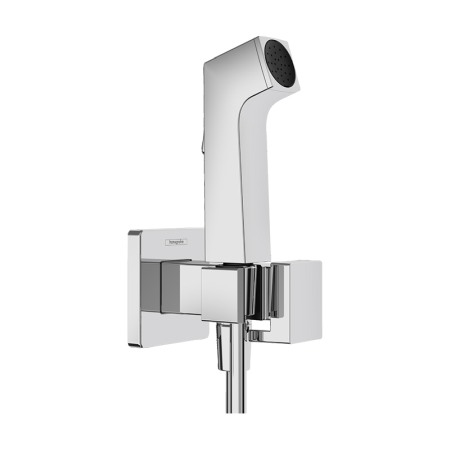 Baterii bideu si dus igienic - Dus igienic, Hansgrohe, Bidette E, 1 jet, crom