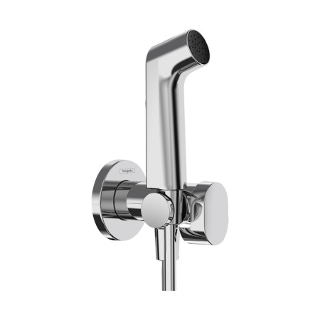 Baterii bideu si dus igienic - Dus igienic, Hansgrohe, Bidette S, 1 jet, crom