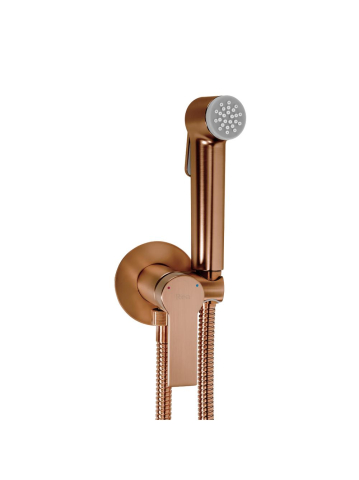 Baterie bideu Rea Argus cupru periat montaj perete PVD 158 mm MY2021-95RGG [8]