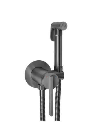 Baterii bideu si dus igienic - Baterie bideu Rea Grace Titan montaj perete PVD 125 mm