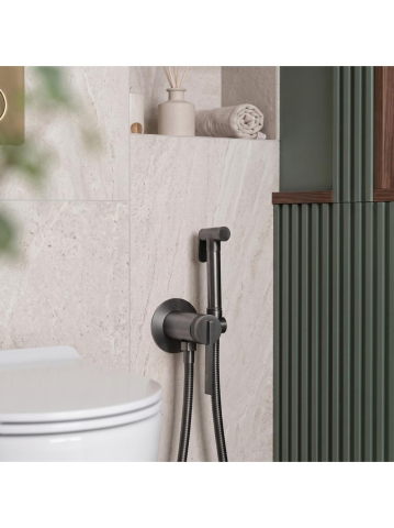 Baterie bideu Rea Grace Titan montaj perete PVD 125 mm [6]