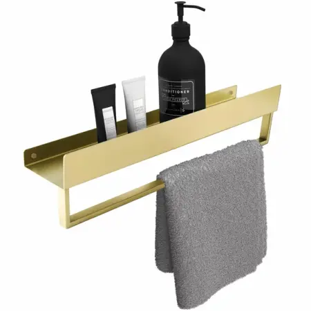 Accesorii baie - Etajera auriu periat Rea SF01 45 cm