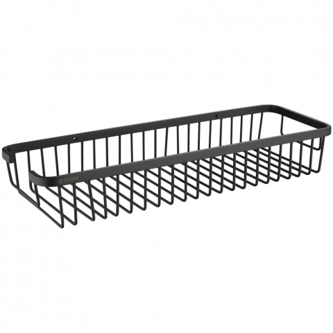 Accesorii baie - Etajera Deante Round negru ADR_N551