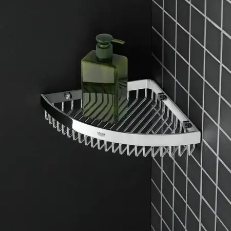 Etajera dus de colt Grohe Selection Cube crom lucios [1]