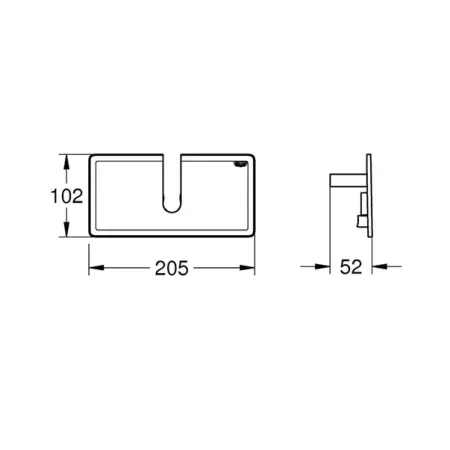 Etajera Grohe EasyReach alba [1]