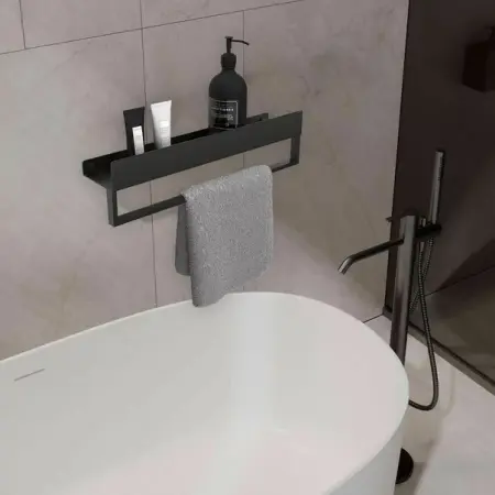 Etajera negru mat Rea SF01 45 cm [1]