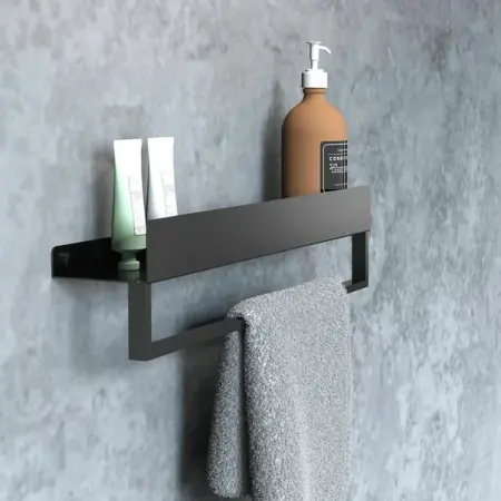 Etajera negru mat Rea SF01 45 cm [3]