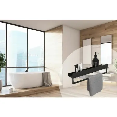 Etajera negru mat Rea SF01 60 cm [7]