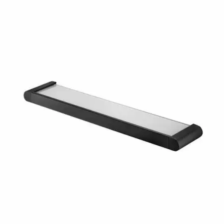 Accesorii lavoar - Etajera negru/satinat Bisk Futura