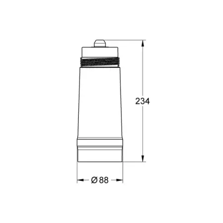 Filtru de apa Grohe Blue carbon activ capacitate 3000 l [1]