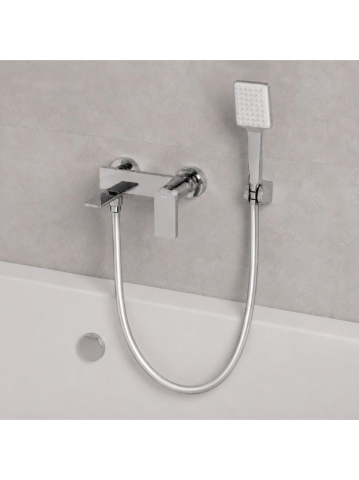 Furtun de dus anti-rasucire Rea JS-017 crom 150 cm [1]