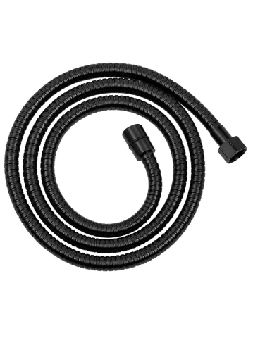Furtun de dus Rea negru 150 cm JS-016B inox ABS [7]