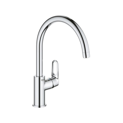 Bucatarie - Grohe BauFlow baterie bucătărie pe picior StarLight Chrome 31538001