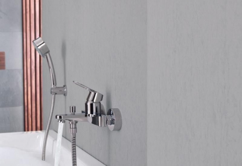 Grohe BauLoop Baterie cada dus monocomanda [2]