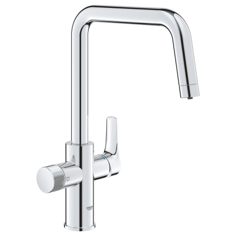 Bucatarie - Grohe Blue baterie pentru filtru apă pe picior StarLight Chrome 30595000