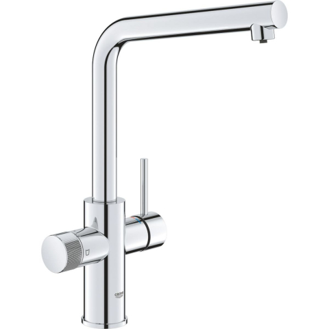 Bucatarie - Grohe Blue baterie pentru filtru apă pe picior StarLight Chrome 30600000