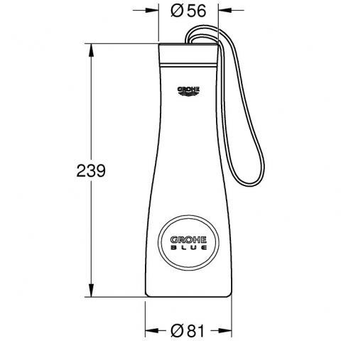 Grohe Blue Termos inox, cupru mat (brushed warm sunset) [2]